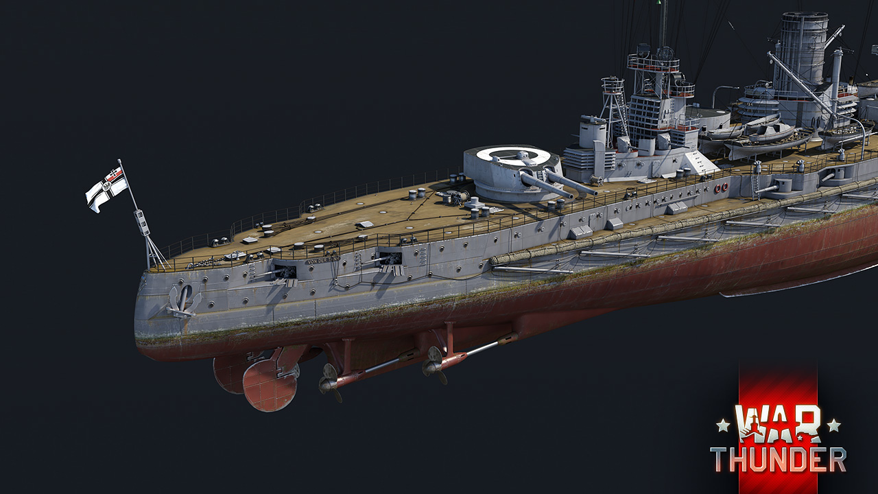 Development] Heroes of Jutland: SMS Von der Tann - News - War Thunder